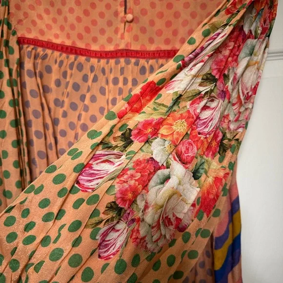 Anthropologie Blank London Miranda Peasant Blouse, Multicolor - XS - Picture 6 of 10